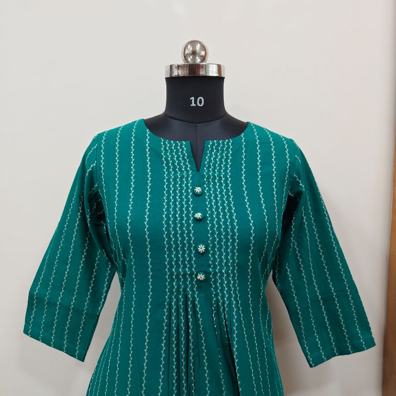Anvita brand kurti green