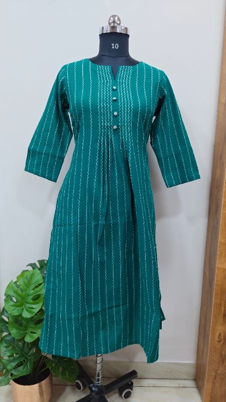Anvita brand kurti green