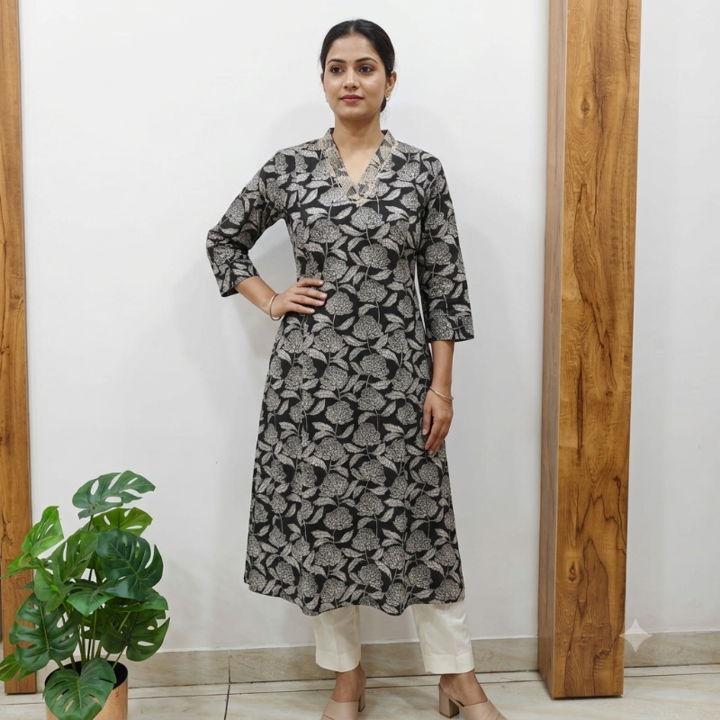 Anvita brand black kurti