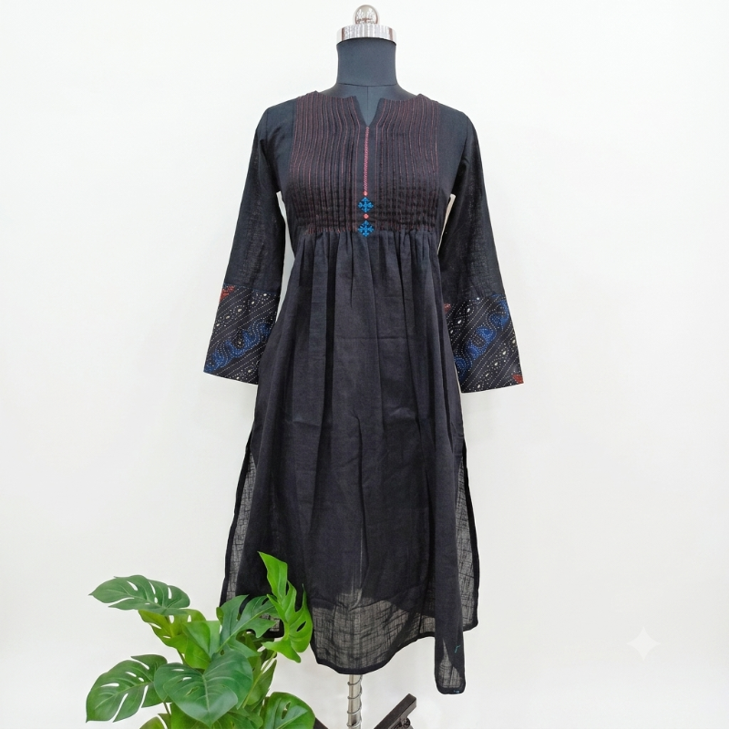 Anvita brand off BLACK kurti