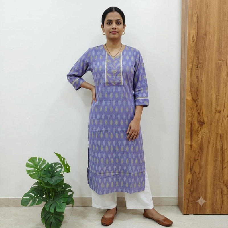 Anvita brand purple kurti