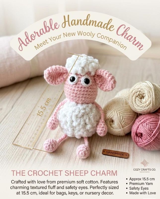 Cloud Sheep Charm