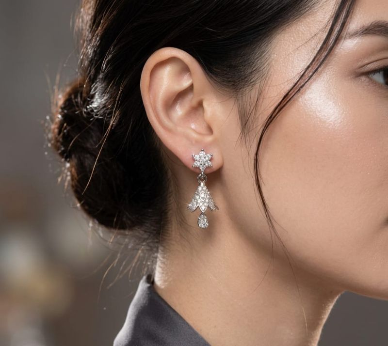 Floral Pagoda Jhumkas