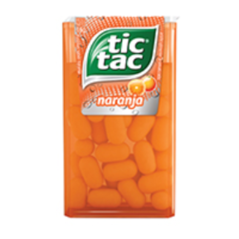 Pastillas Naranja. TIC TAC