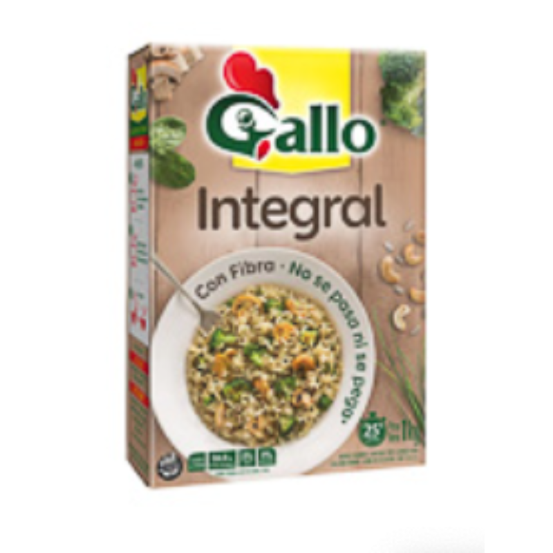 Arroz Integral sin bolsita. GALLO