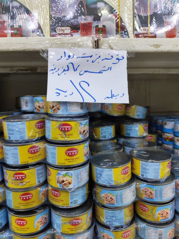 تونه بزيت دوار الشمس - ربطة