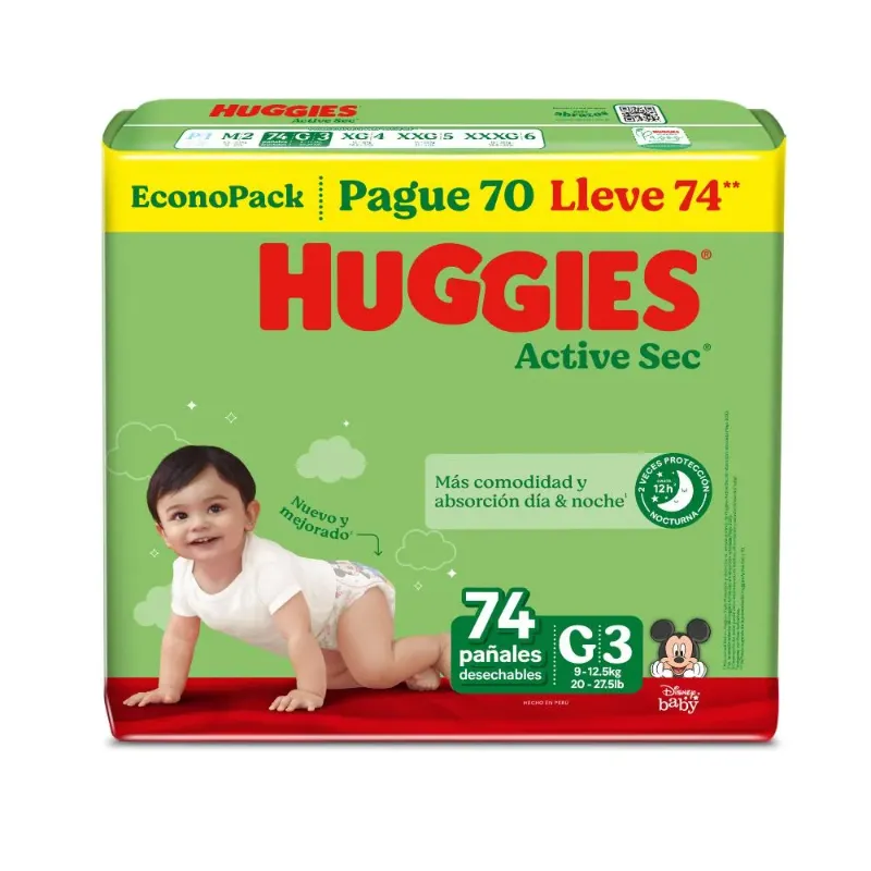 Huggies Active Sec