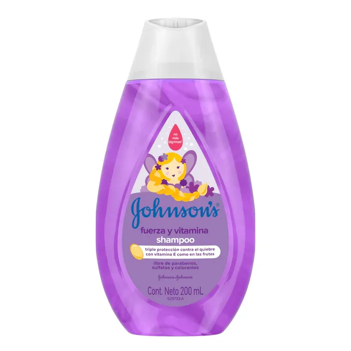 Shampoo Johnson Fuerza y Vitamina 200ml