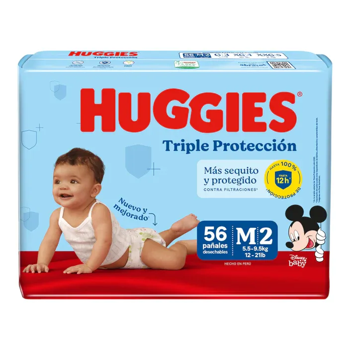 Huggies Triple Protección Mediano