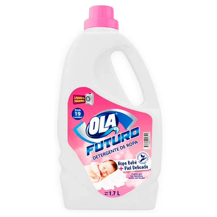 Detergente para Ropa de Bebé y Delicada Ola Futuro 1700ml
