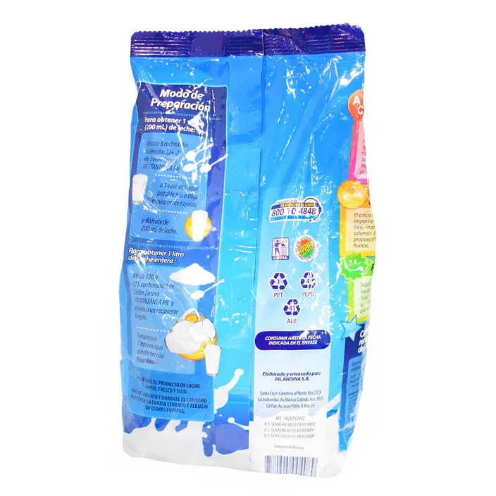 Leche en Polvo Pil Entera Sachet 760g