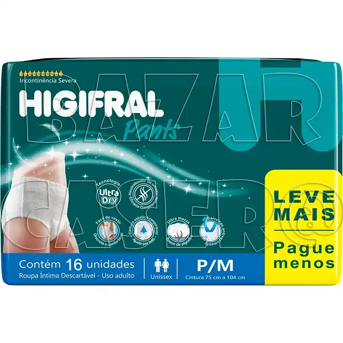 Higifral Pants Intimo Para Adulto