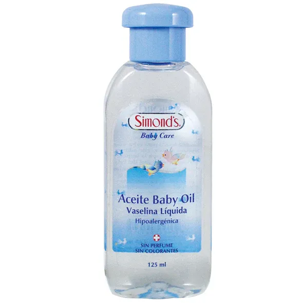 Aceite Simonds Baby Oil Hipoalergénico 125ml
