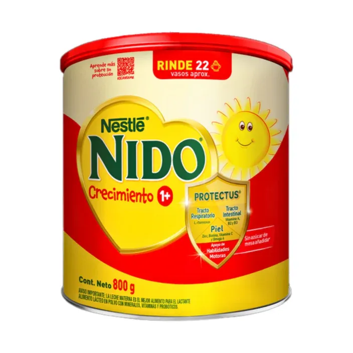 Nido Crecimiento 1+ Lata X 800g