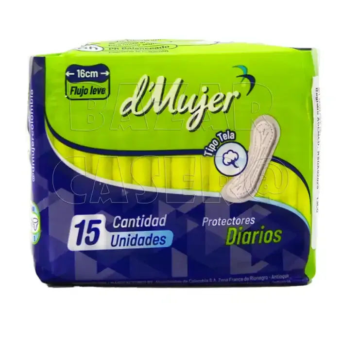 D Mujer Protectores Diario Tipo Tela