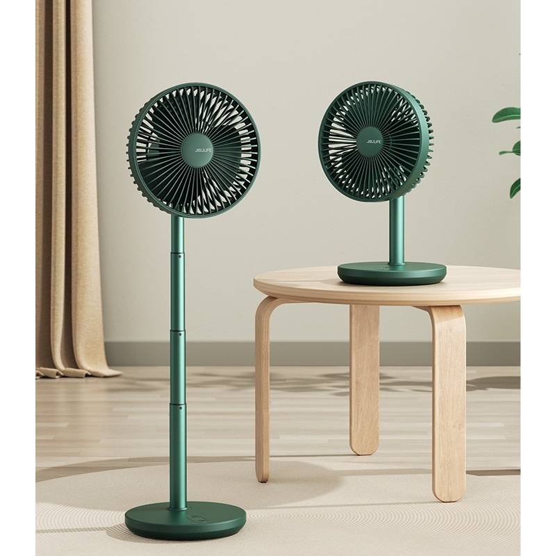 JISULIFE FA13P Rechargeable Desk Fan 8000mAh- Green Color