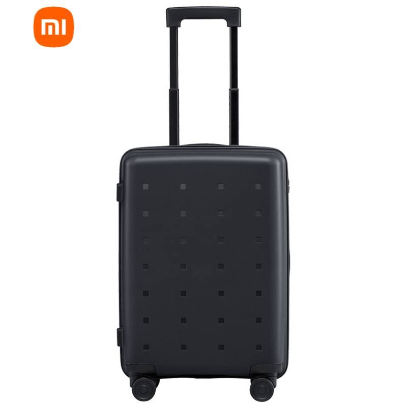 Xiaomi Youth Version Suitcase 36L 20 inch TSA Lock Spinner Wheel Carry On Luggage for Outdoor Travel – Black Color