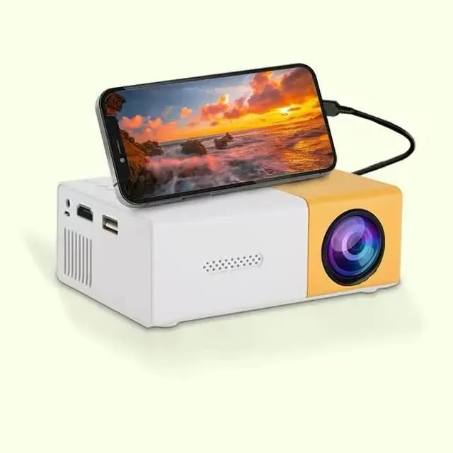 YG300 Mini LED Portable Projector | Full HD Support Home Theater | USB ...