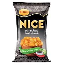 NICE HOT &SPICY CHIPS 167G