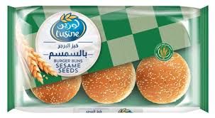 ALMARAI  BURGER BUN SESAME SEEDS 400G