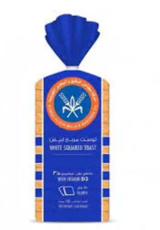 Kuwait Flour Mills Square White Bread Toast 450 gm