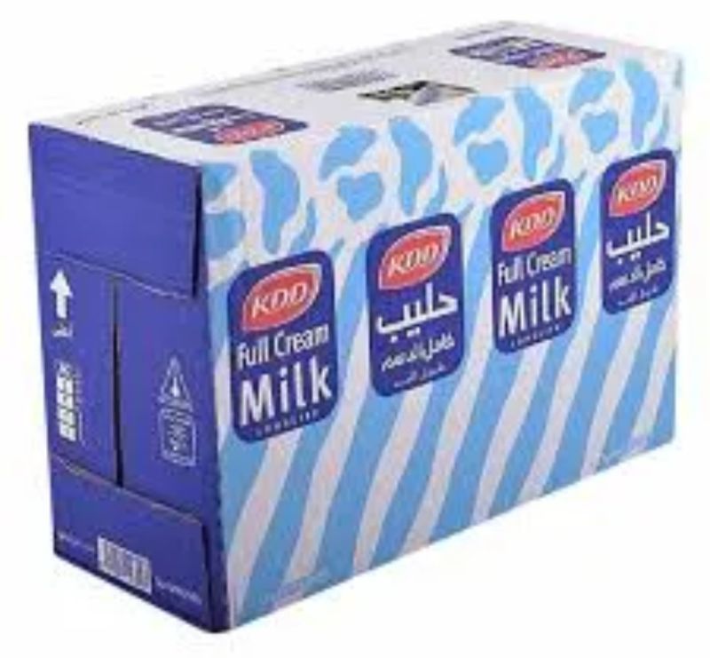 KDD Long life milk full cream 4x1L