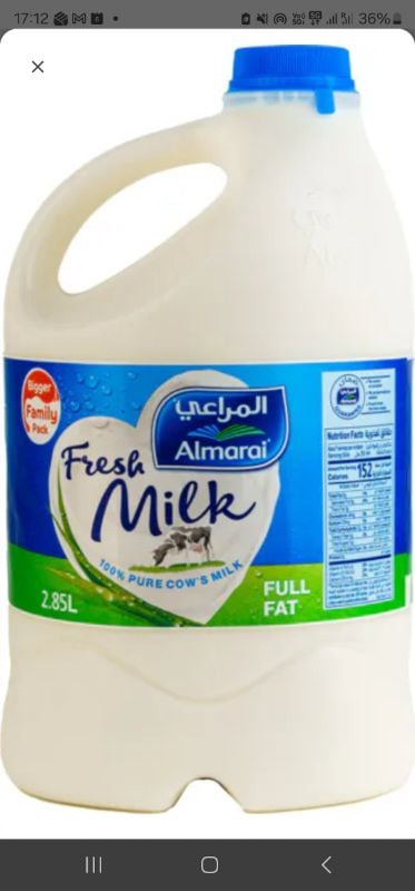 Almarai Fresh Milk Full Fat 2.85 L