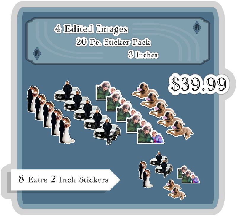 Multiple Image Sticker Packs