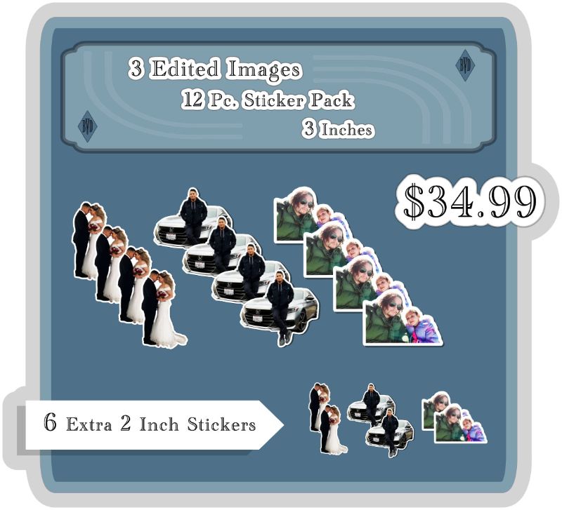Multiple Image Sticker Packs