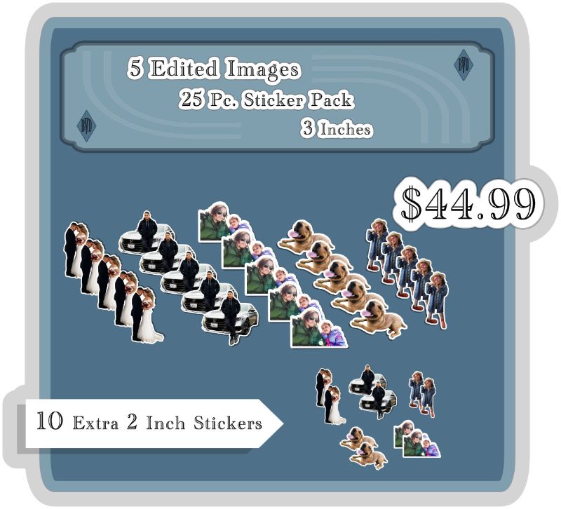 Multiple Image Sticker Packs