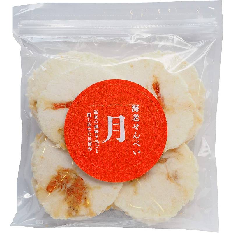 遠州屋 月 原隻蝦蝦片 6袋入 BSW1009