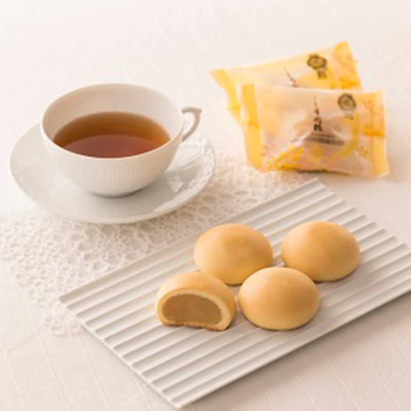 ~青木松風庵~ 和洋菓子「月化粧」の10個入 BSW1007