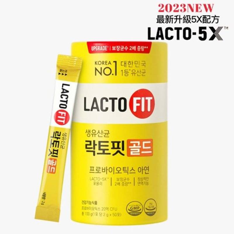 LACTO-FIT - 黃金版 乳酸菌益生菌 (2g*50包) [平行進口] BG1003