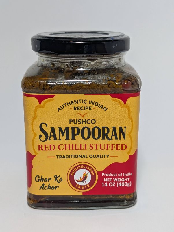 Sampooran Red Chili Stuffed 14oz