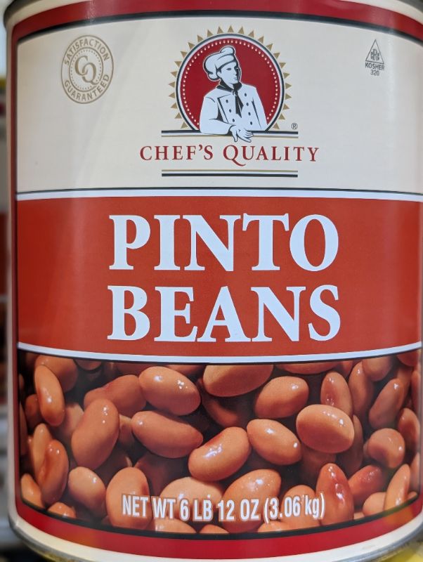 Pinto Beans Tin can 6LB