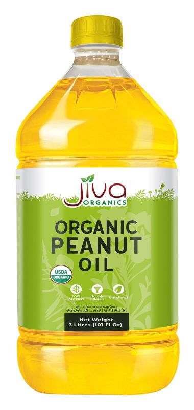 Peanut Oil 3L JIVA ORG
