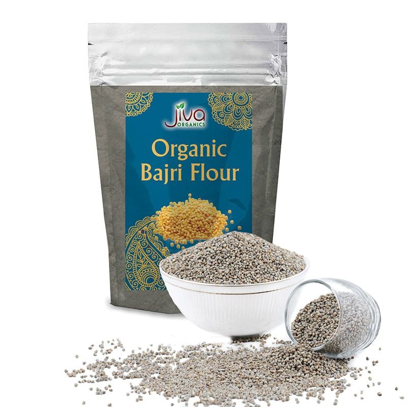 BAJRA FLOUR 2LB JIVA ORG
