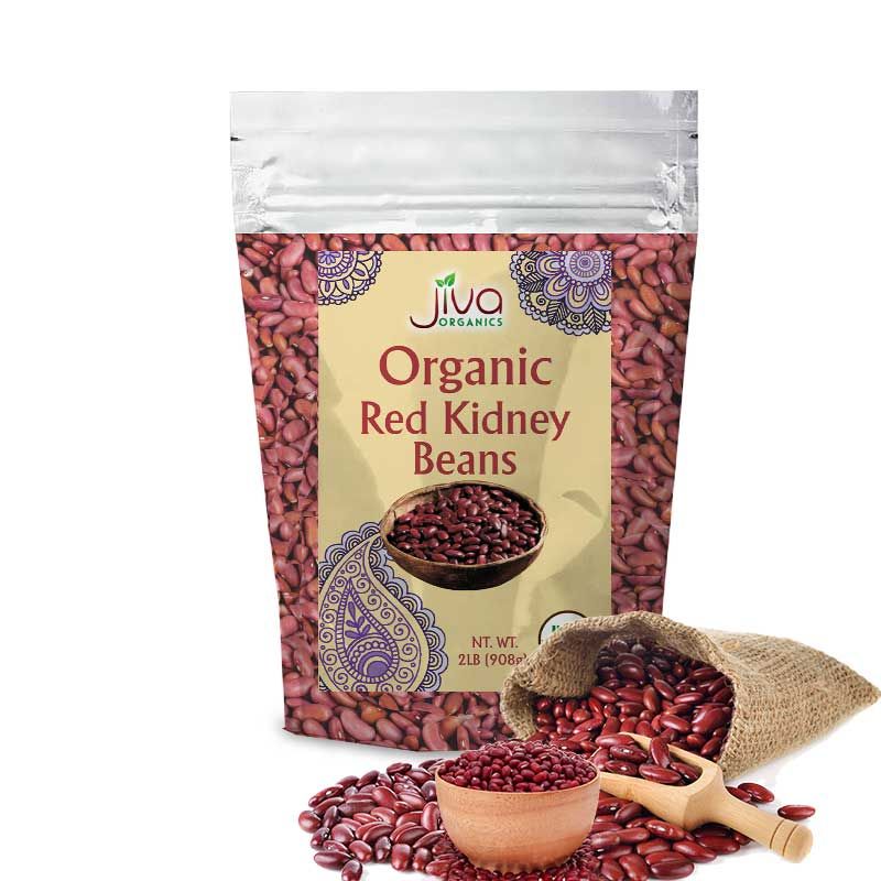 Red-Kidney Beans 2LB Jiva Org