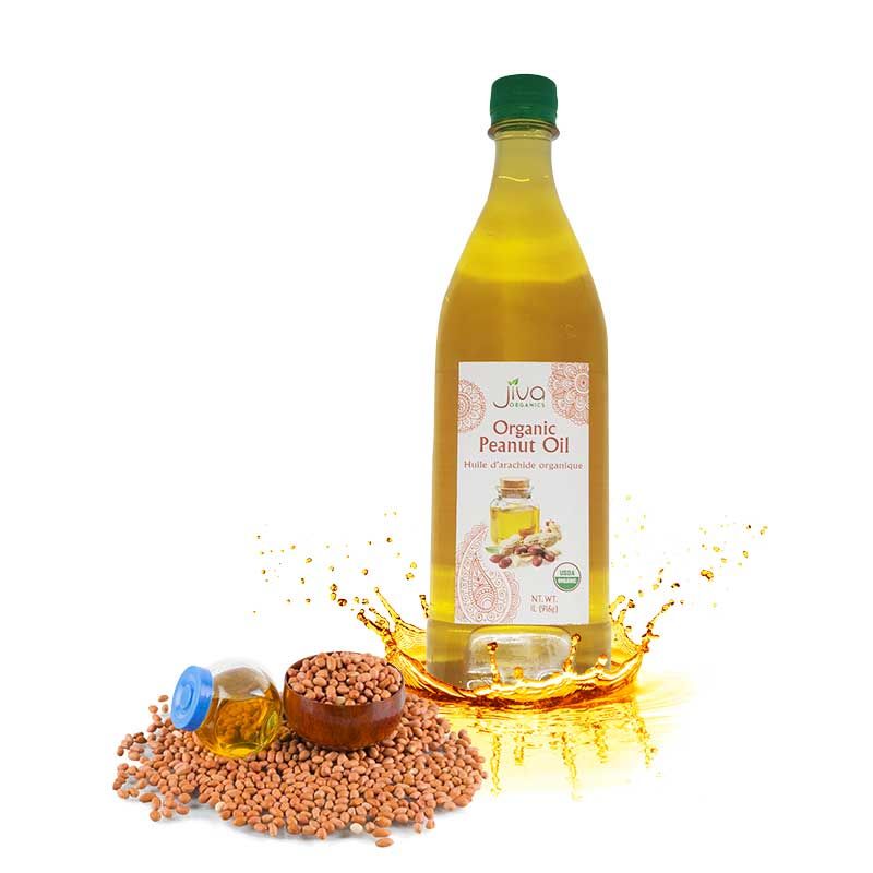 Peanut Oil 1L JIVA ORG