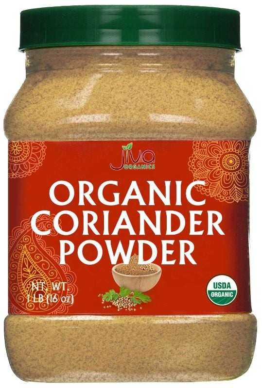 Coriander Powder 1LB Jar JIVA ORG