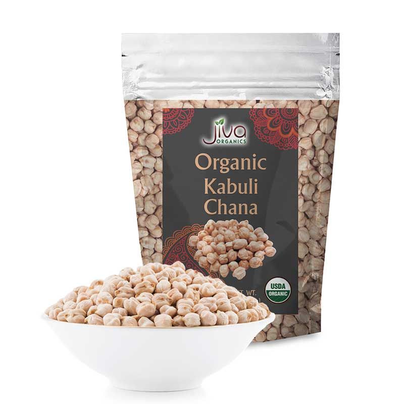 Kabuli chana / Garbanzo 2LB Jiva Org