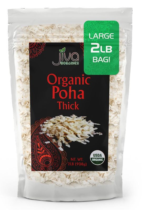 Poha Thick 2LB Jiva Org