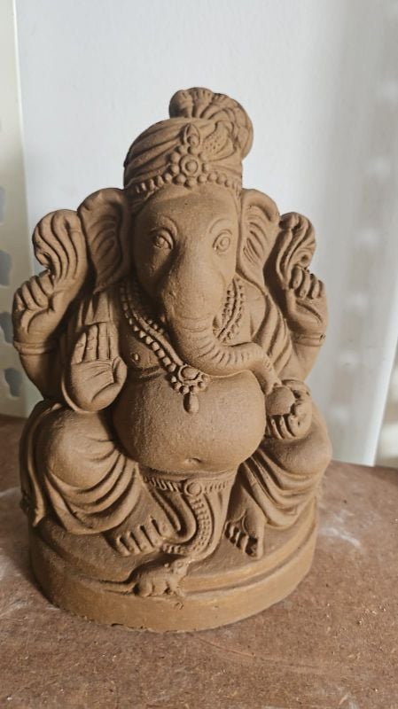 7.5 inches Ganesha with Pagdi