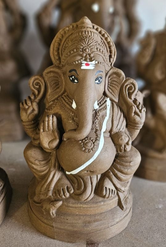 9 inches Ganesha with Halo