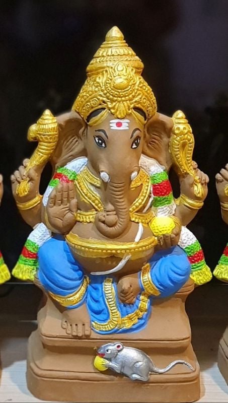 15 inches Lalitasana Ganesha