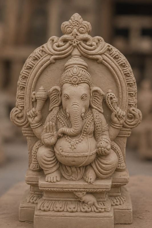 10 inches Ornamental Arch Ganesha