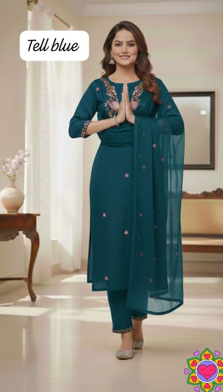 WOMEN'S KURTI AND BOTTOM