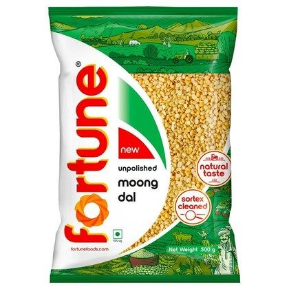 Fortune Unpolished Moong Dal