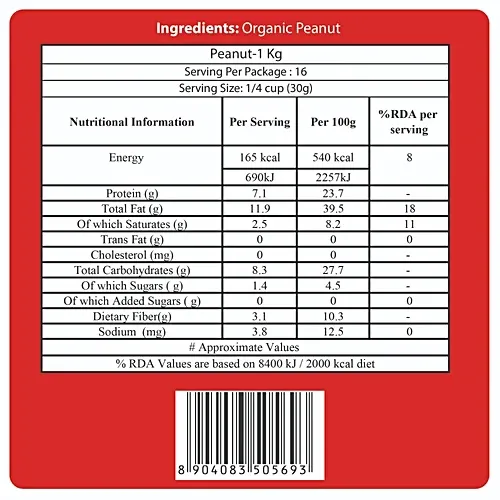 24 Mantra Organic Peanut