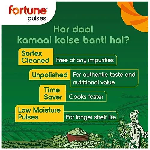 Fortune Unpolished Kabuli Chana Whole